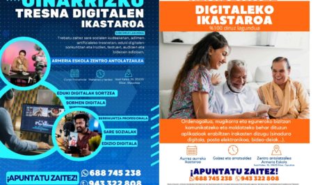 Herritarrei gaitasun digitaletan trebatzeko aukera